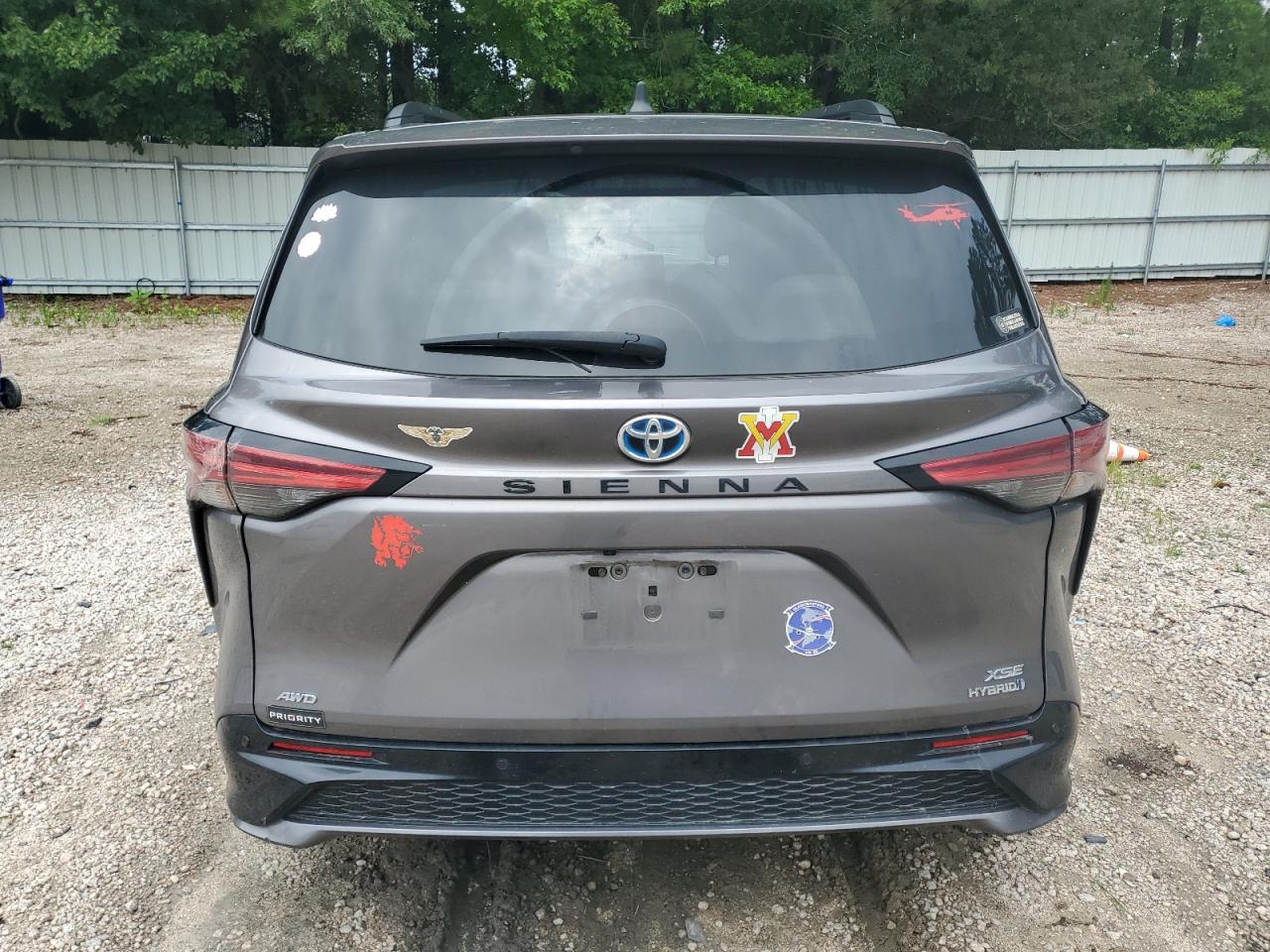2022 Toyota Sienna Xse VIN: 5TDDSKFC9NS047248 Lot: 64357275