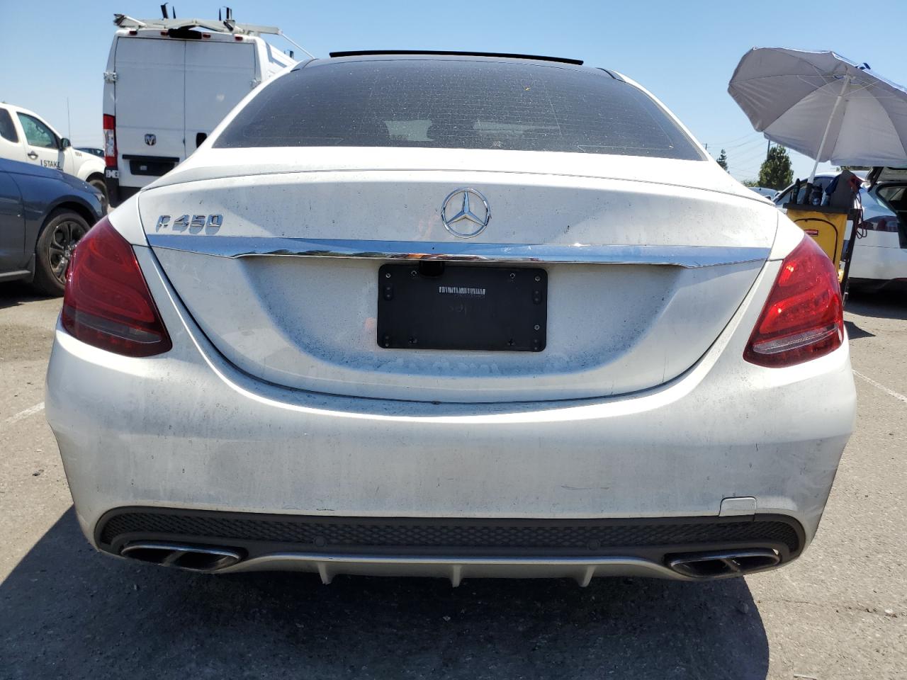 2016 Mercedes-Benz C 450 4Matic Amg VIN: 55SWF6EB7GU123276 Lot: 64497675