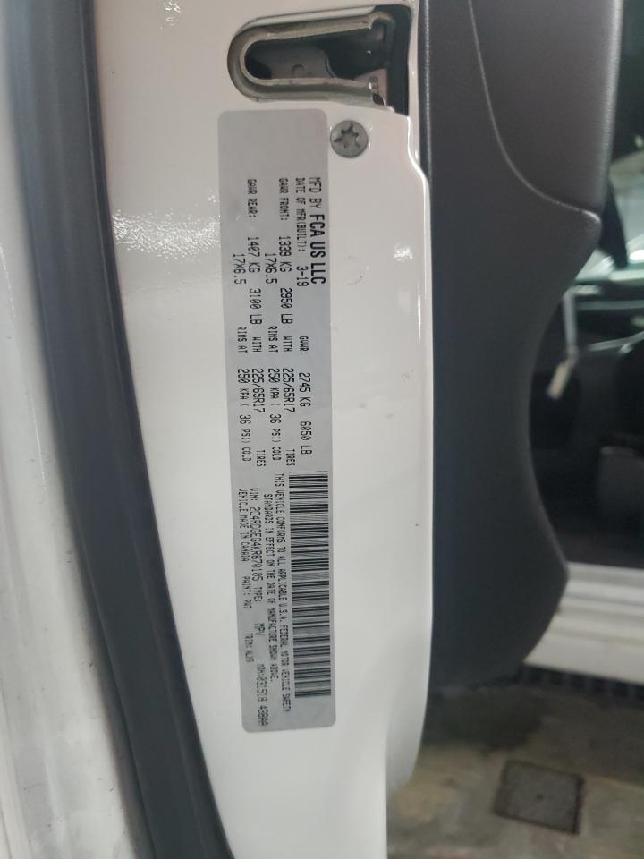 2019 Dodge Grand Caravan Gt VIN: 2C4RDGEG4KR670105 Lot: 64305505