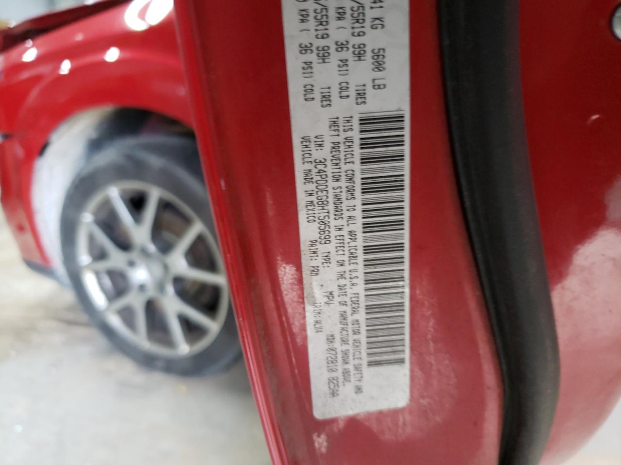 2017 Dodge Journey Gt VIN: 3C4PDDEG8HT505699 Lot: 63119035