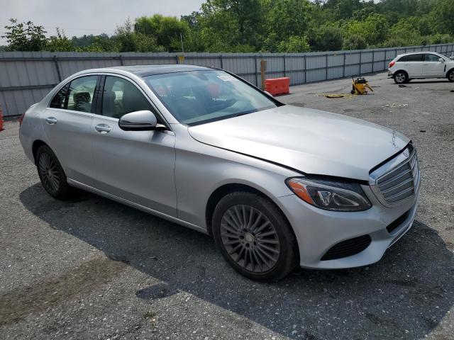  MERCEDES-BENZ C-CLASS 2016 Srebrny