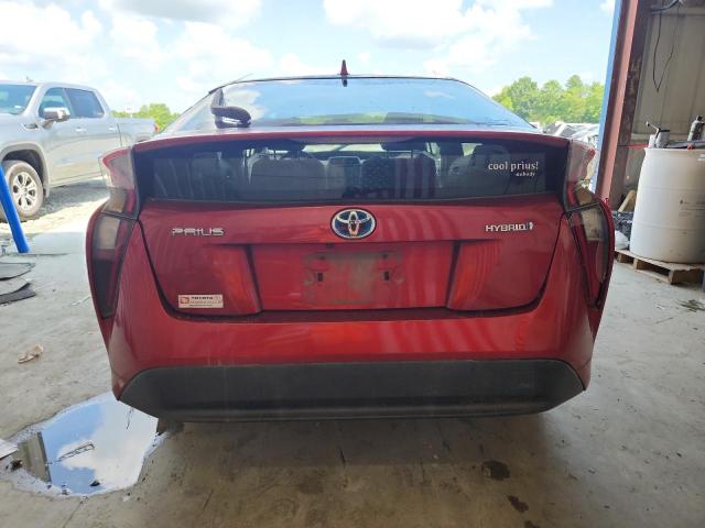  TOYOTA PRIUS 2017 Red