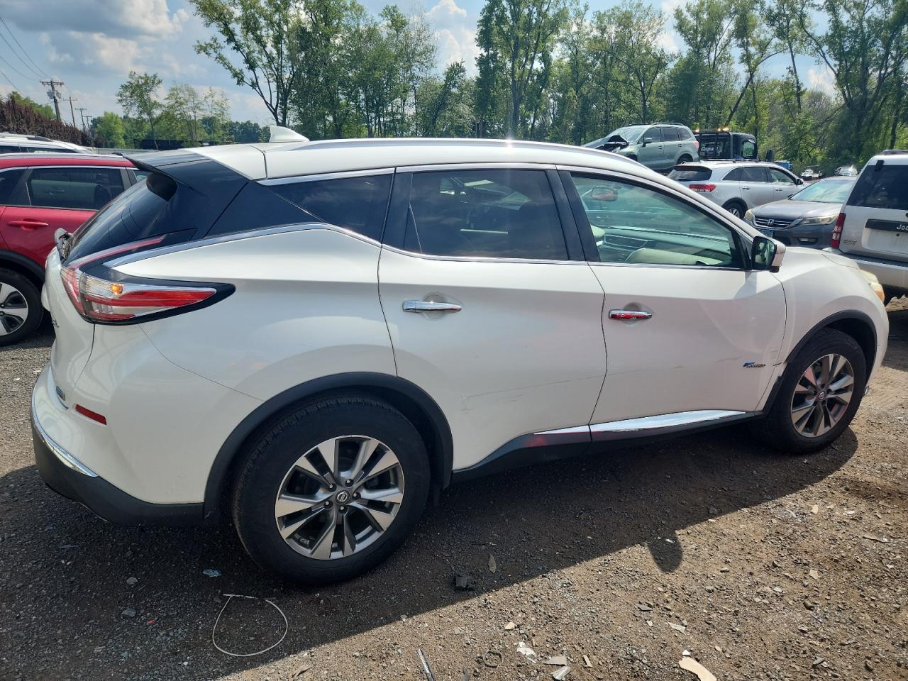 2016 Nissan Murano Sl Hev VIN: 5N1CZ2MG2GN152411 Lot: 66530135