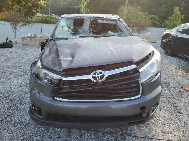  TOYOTA HIGHLANDER 2016 Szary