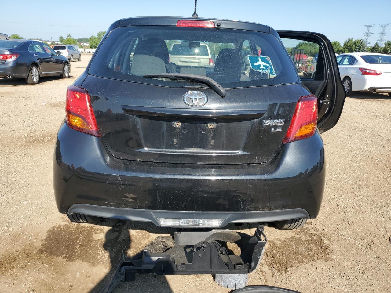 2015 Toyota Yaris VIN: VNKKTUD35FA019116 Lot: 62676045