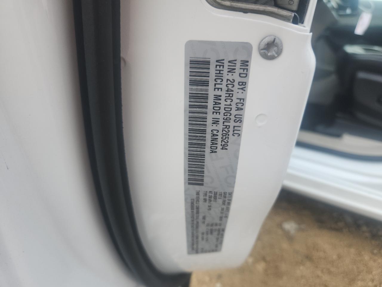 2020 Chrysler Voyager Lxi VIN: 2C4RC1DG9LR265294 Lot: 63796715