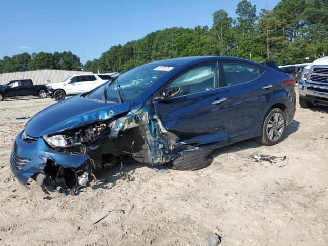  HYUNDAI ELANTRA 2014 Granatowy