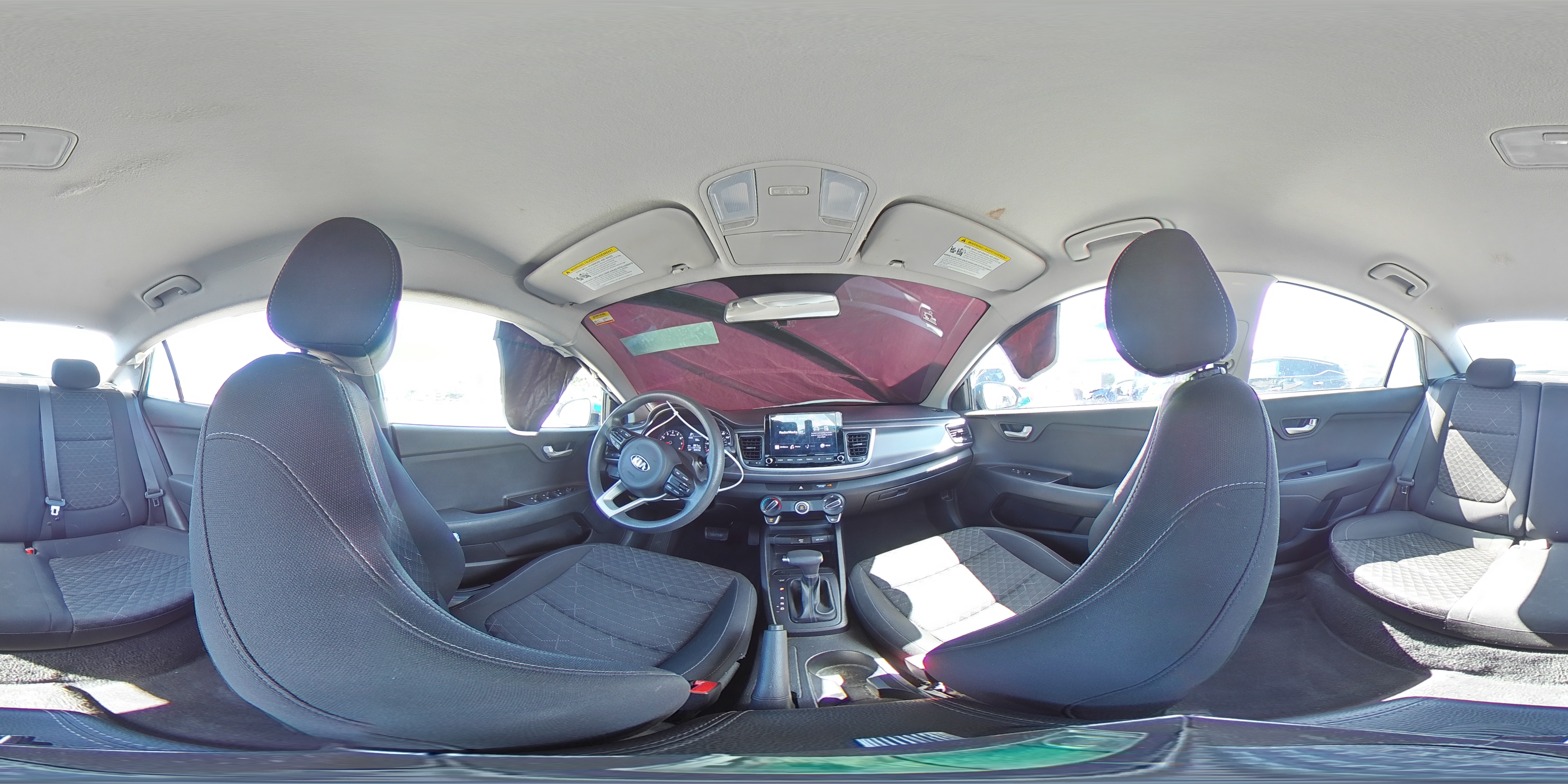 2021 Kia Rio Lx VIN: 3KPA24AD0ME430597 Lot: 62787305
