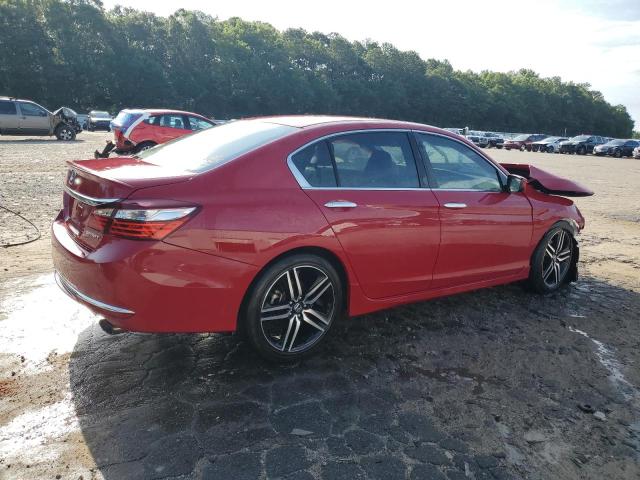  HONDA ACCORD 2016 Czerwony