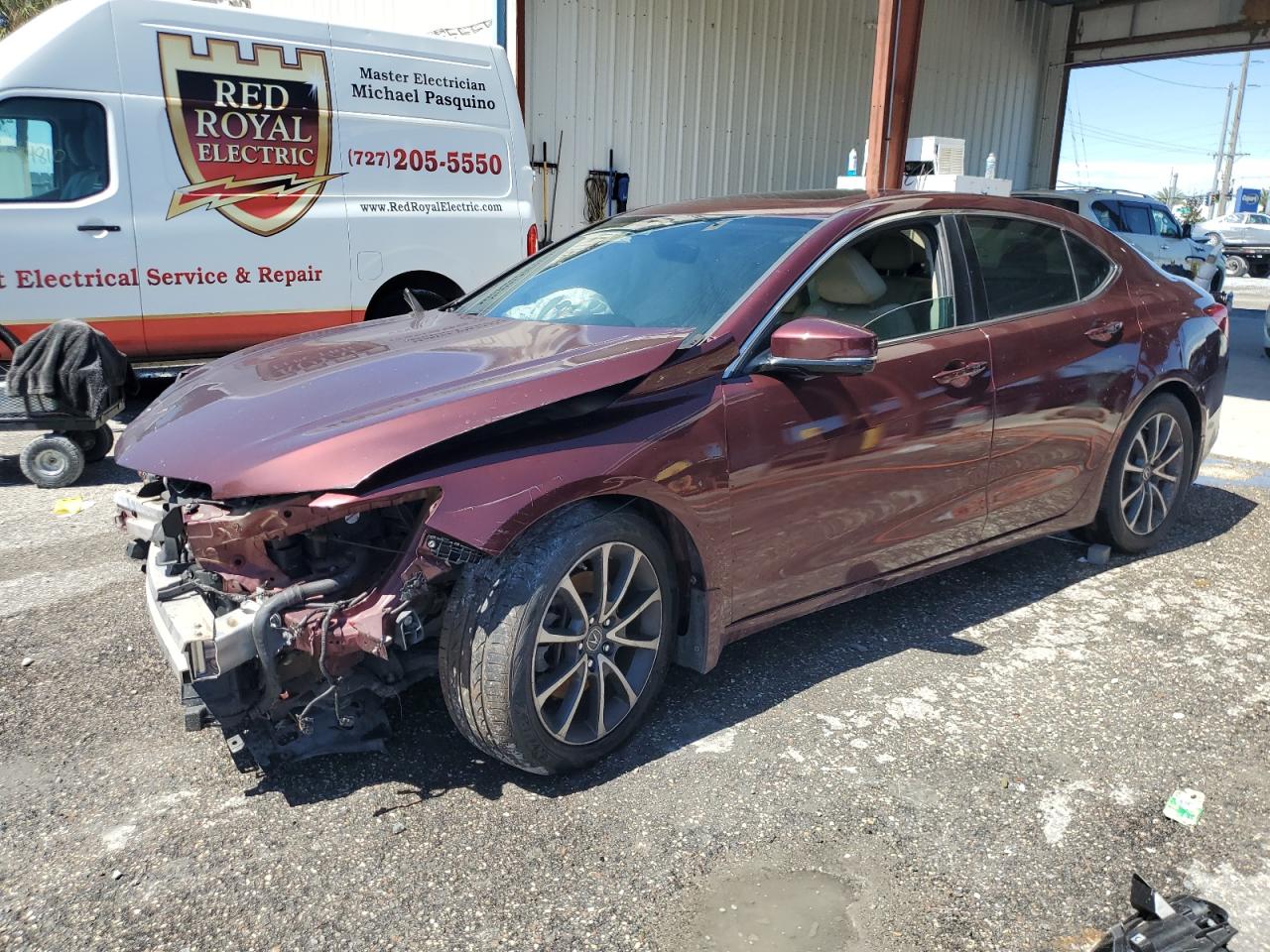 2015 Acura Tlx Tech VIN: 19UUB2F55FA001739 Lot: 66255075