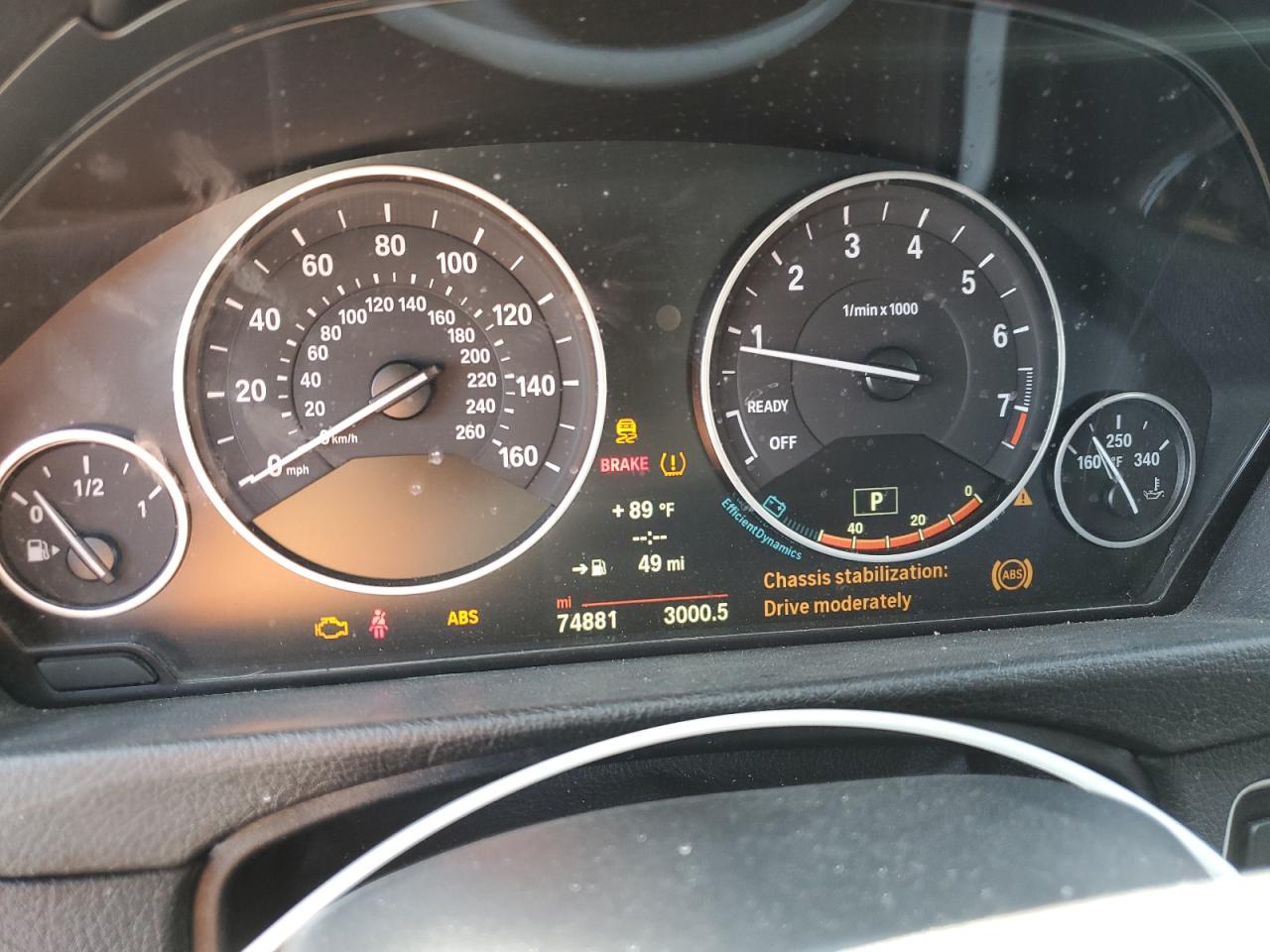 2014 BMW 328 I Sulev VIN: WBA3C1C52EK116830 Lot: 65285075