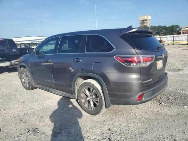  TOYOTA HIGHLANDER 2015 Srebrny