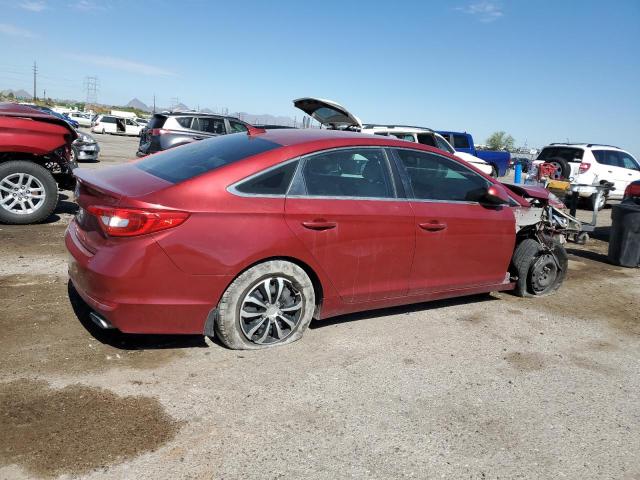  HYUNDAI SONATA 2016 Red