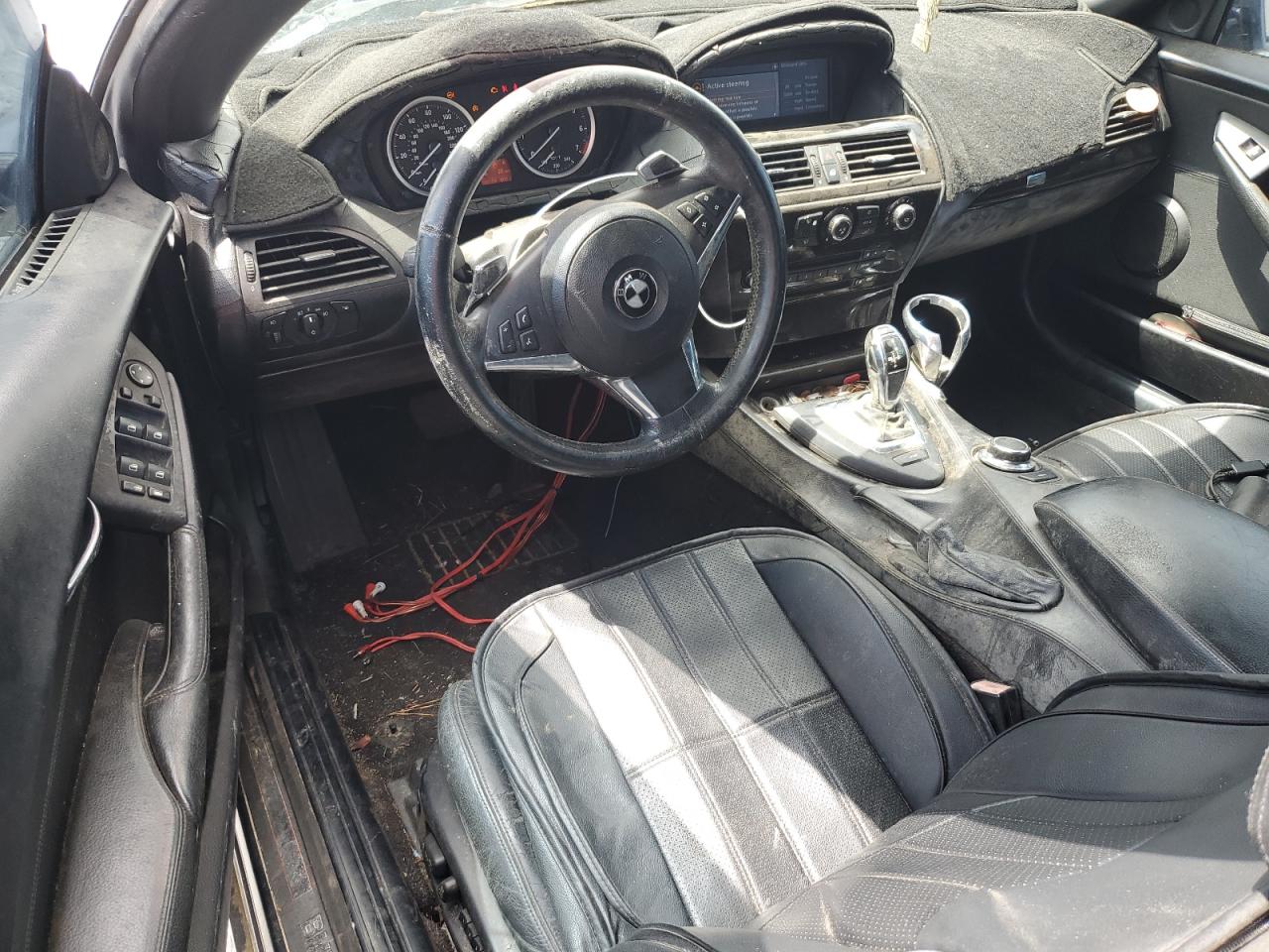 2008 BMW 650 I VIN: WBAEB53558CX62154 Lot: 65339805