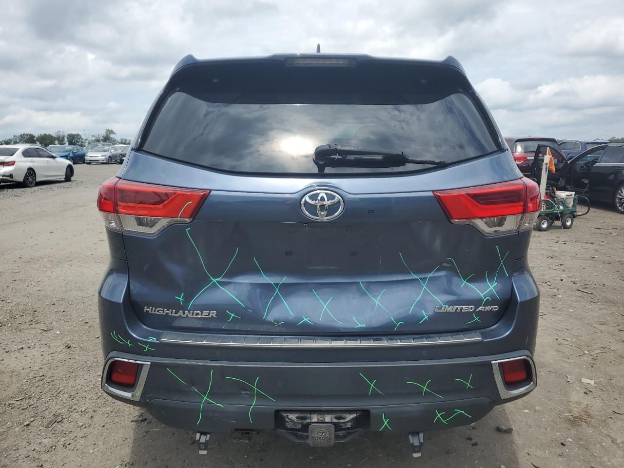2018 Toyota Highlander Limited VIN: 5TDDZRFH7JS497474 Lot: 63990795