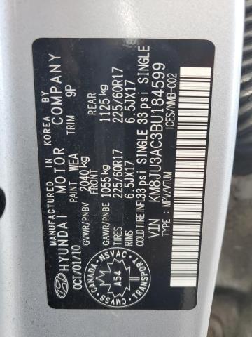 2011 HYUNDAI TUCSON GLS  