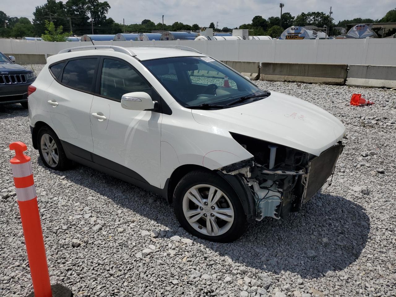 2012 Hyundai Tucson Gls VIN: KM8JU3AC6CU391053 Lot: 66532555