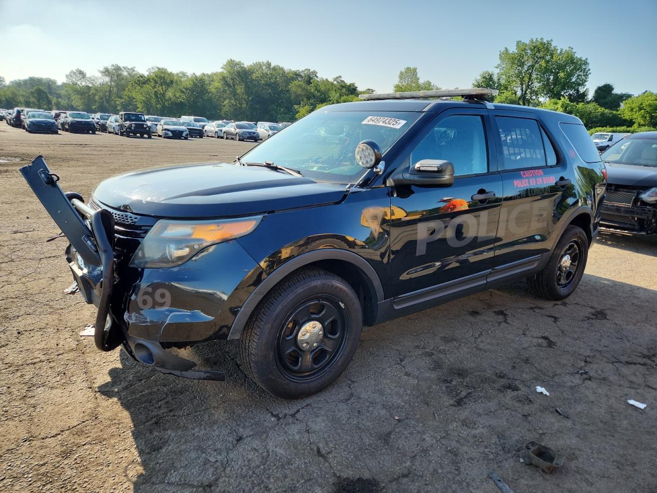 2015 Ford Explorer Police Interceptor VIN: 1FM5K8ARXFGC27686 Lot: 64974325