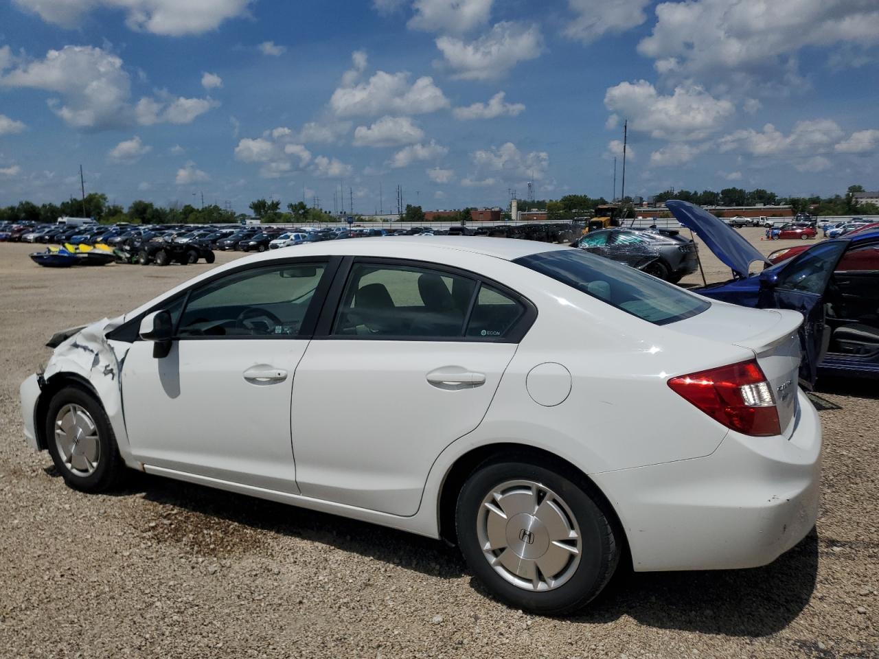 2012 Honda Civic Hf VIN: 2HGFB2F65CH527299 Lot: 65075555