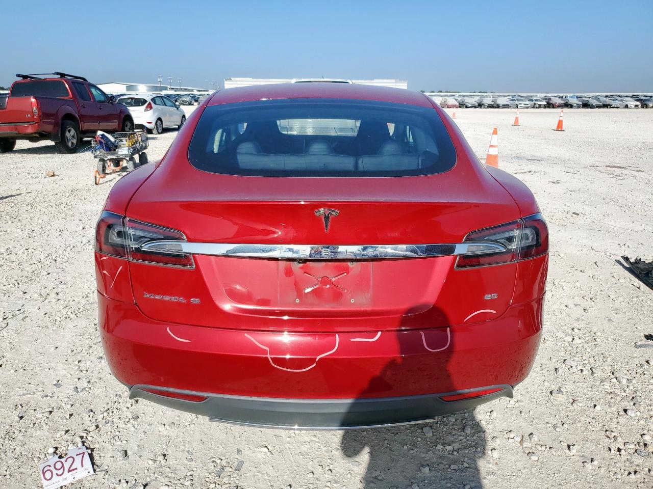 2014 Tesla Model S VIN: 5YJSA1H12EFP42062 Lot: 66872175