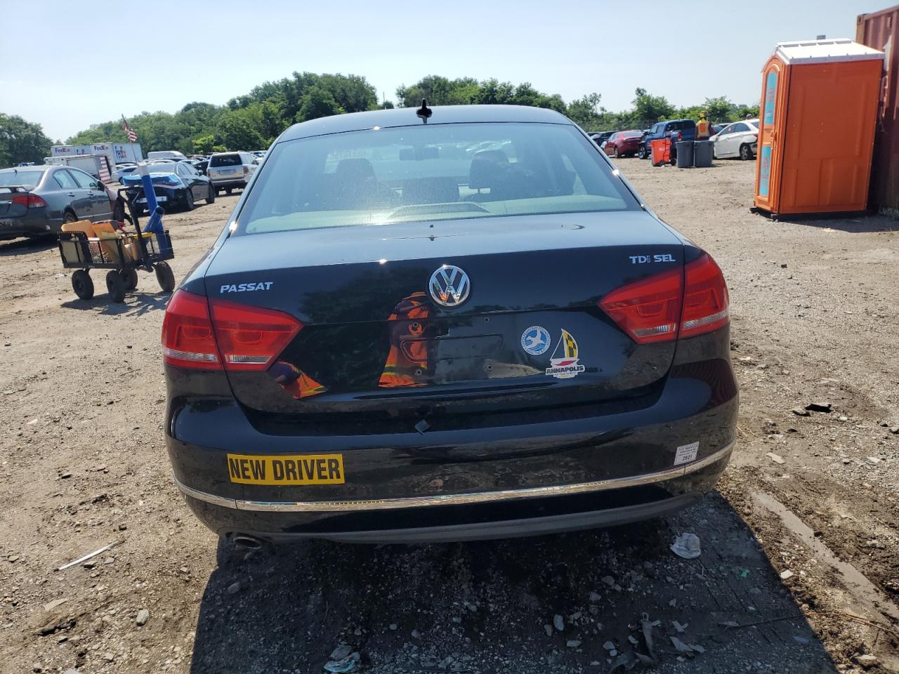 2013 Volkswagen Passat Sel VIN: 1VWCN7A33DC138813 Lot: 63376735