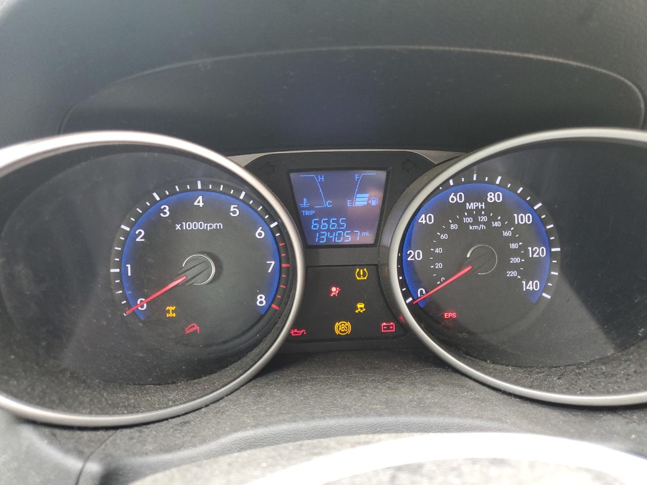 2013 Hyundai Tucson Gls VIN: KM8JUCAC2DU695062 Lot: 65917275