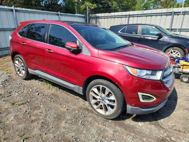 Parquets FORD EDGE 2015 Czerwony