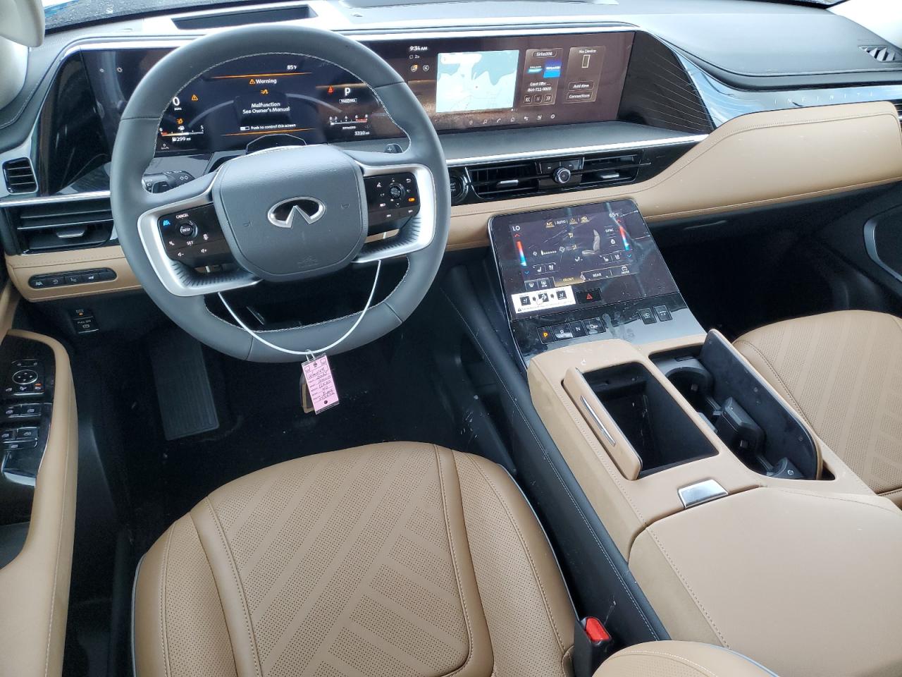 2025 Infiniti Qx80 Luxe VIN: JN8AZ3BA2S9001350 Lot: 64030505