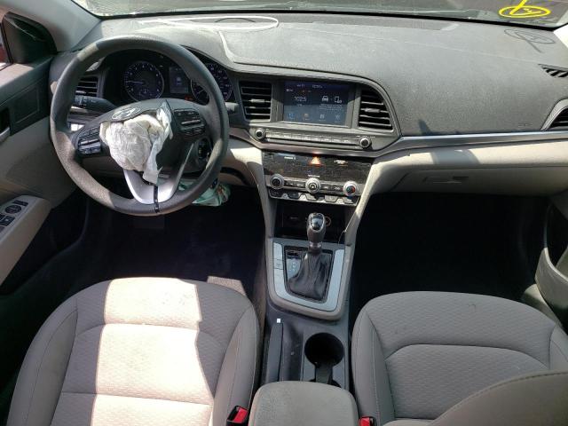  HYUNDAI ELANTRA 2020 Czerwony