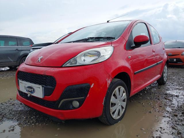 2012 PEUGEOT 107 ACTIVE for sale at Copart YORK