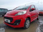 2012 PEUGEOT 107 ACTIVE for sale at Copart YORK