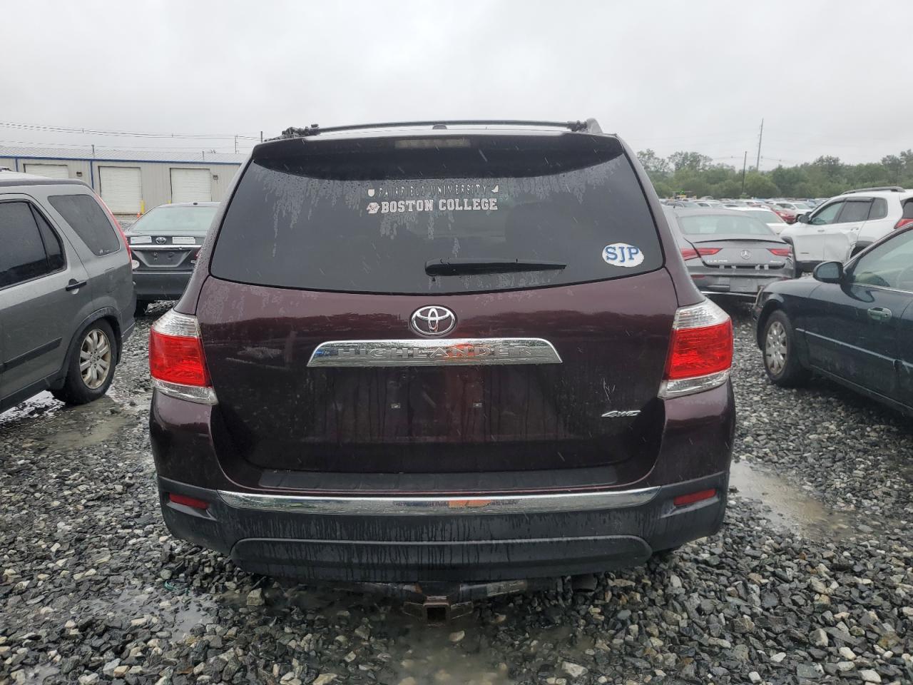 2012 Toyota Highlander Base VIN: 5TDBK3EH3CS099711 Lot: 63821135