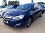 2012 VAUXHALL ASTRA EXCI for sale at Copart SANDY