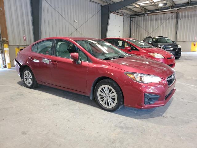  SUBARU IMPREZA 2017 Red