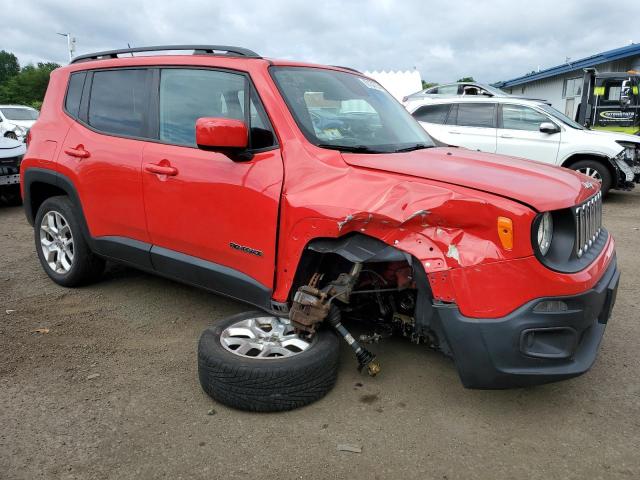 JEEP RENEGADE 2017 Czerwony