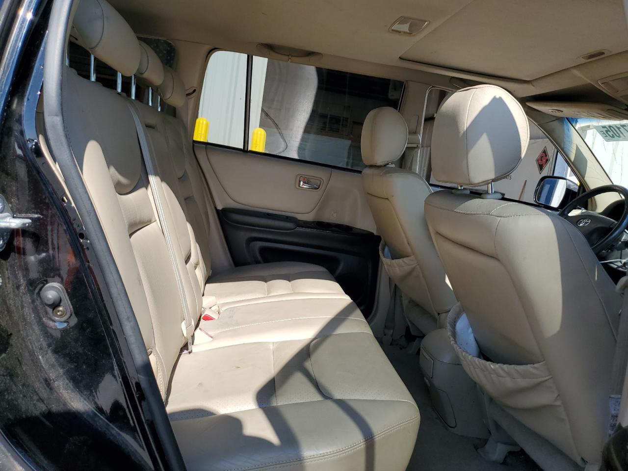 2003 Toyota Highlander Limited VIN: JTEGF21A930121268 Lot: 63827105