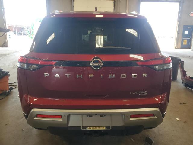  NISSAN PATHFINDER 2022 Czerwony