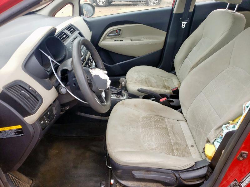  KIA RIO 2013 Czerwony