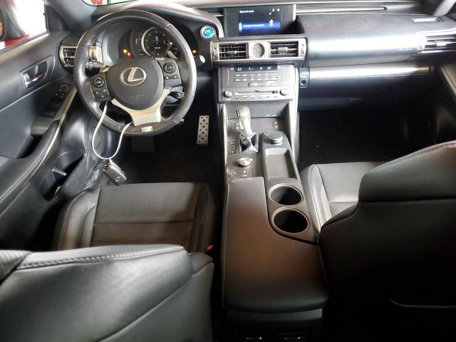  LEXUS IS 2016 Red