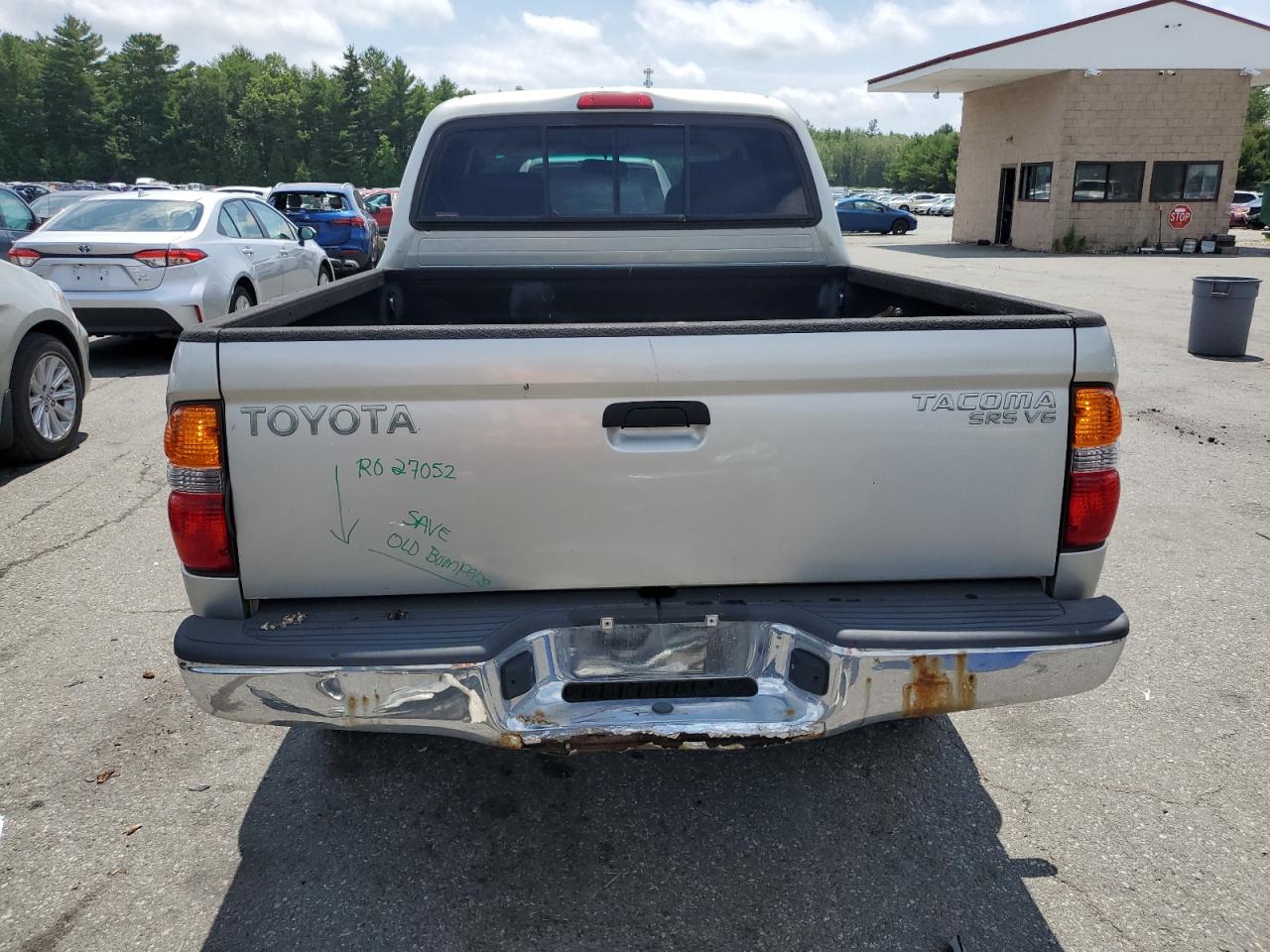 2004 Toyota Tacoma Double Cab VIN: 5TEHN72N84Z403641 Lot: 62591695