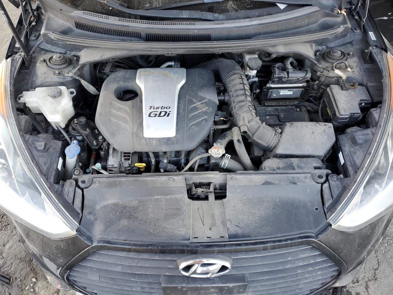 2015 Hyundai Veloster Turbo VIN: KMHTC6AEXFU236198 Lot: 62897445