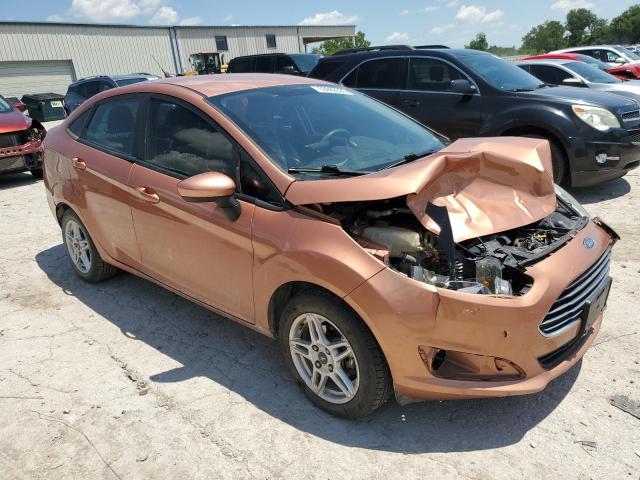  FORD FIESTA 2017 Pomarańczowy