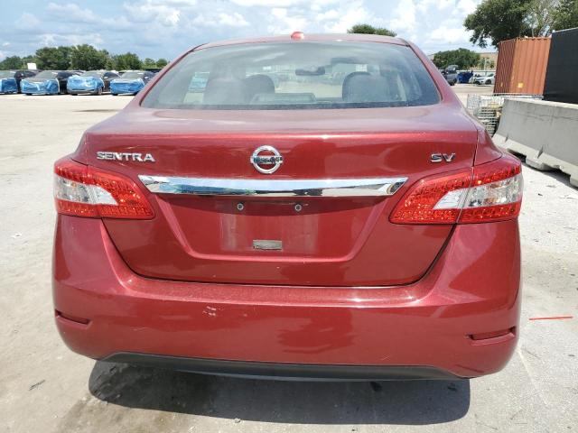  NISSAN SENTRA 2015 Red