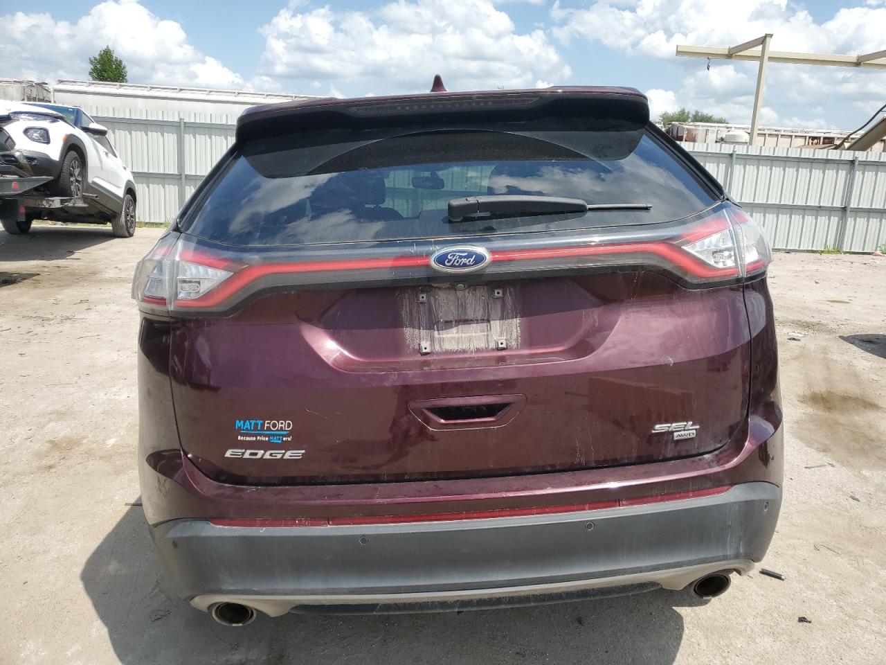 2018 Ford Edge Sel VIN: 2FMPK4J82JBC16660 Lot: 65239315
