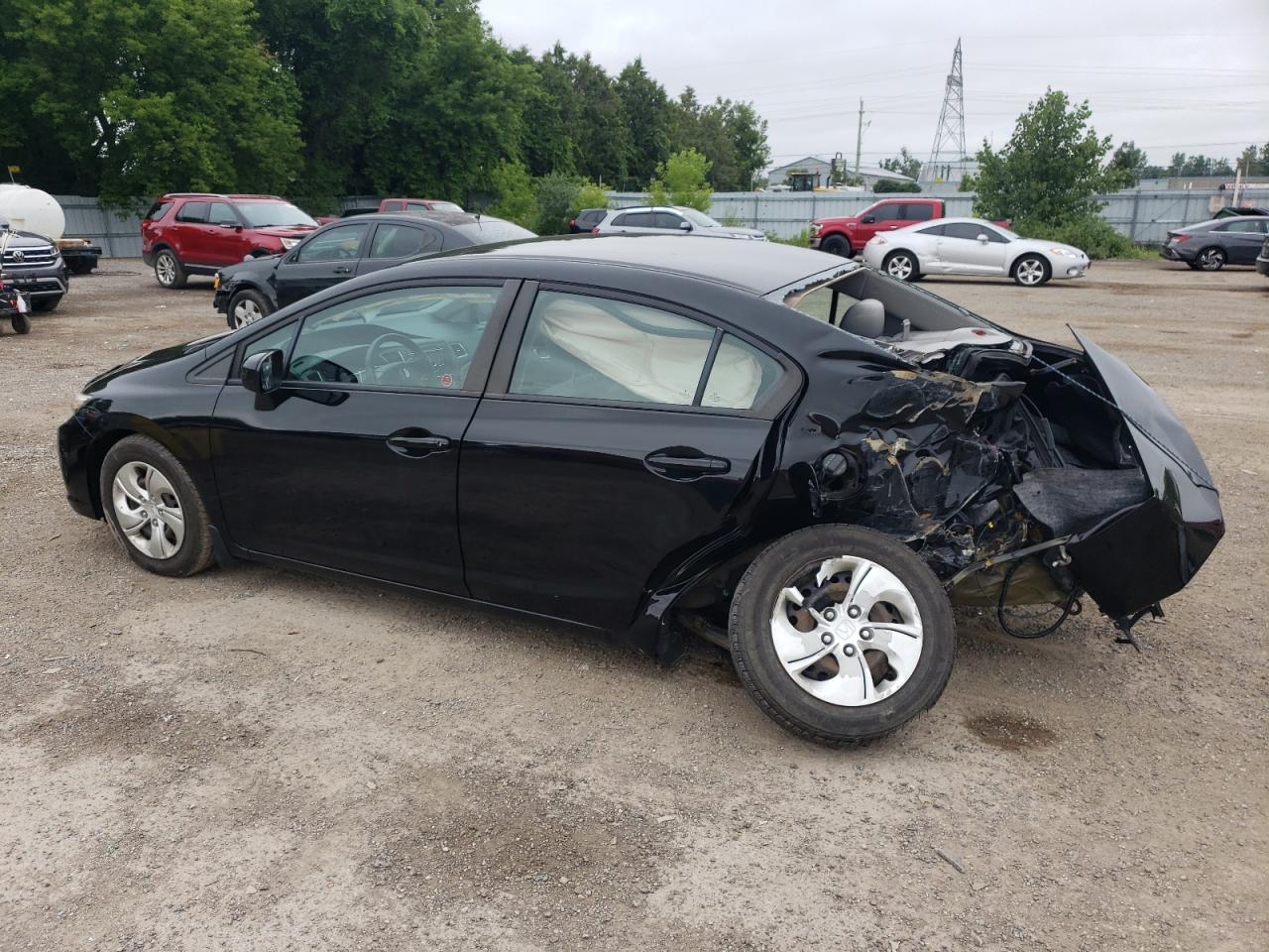 2015 Honda Civic Lx VIN: 2HGFB2F43FH009825 Lot: 64952175