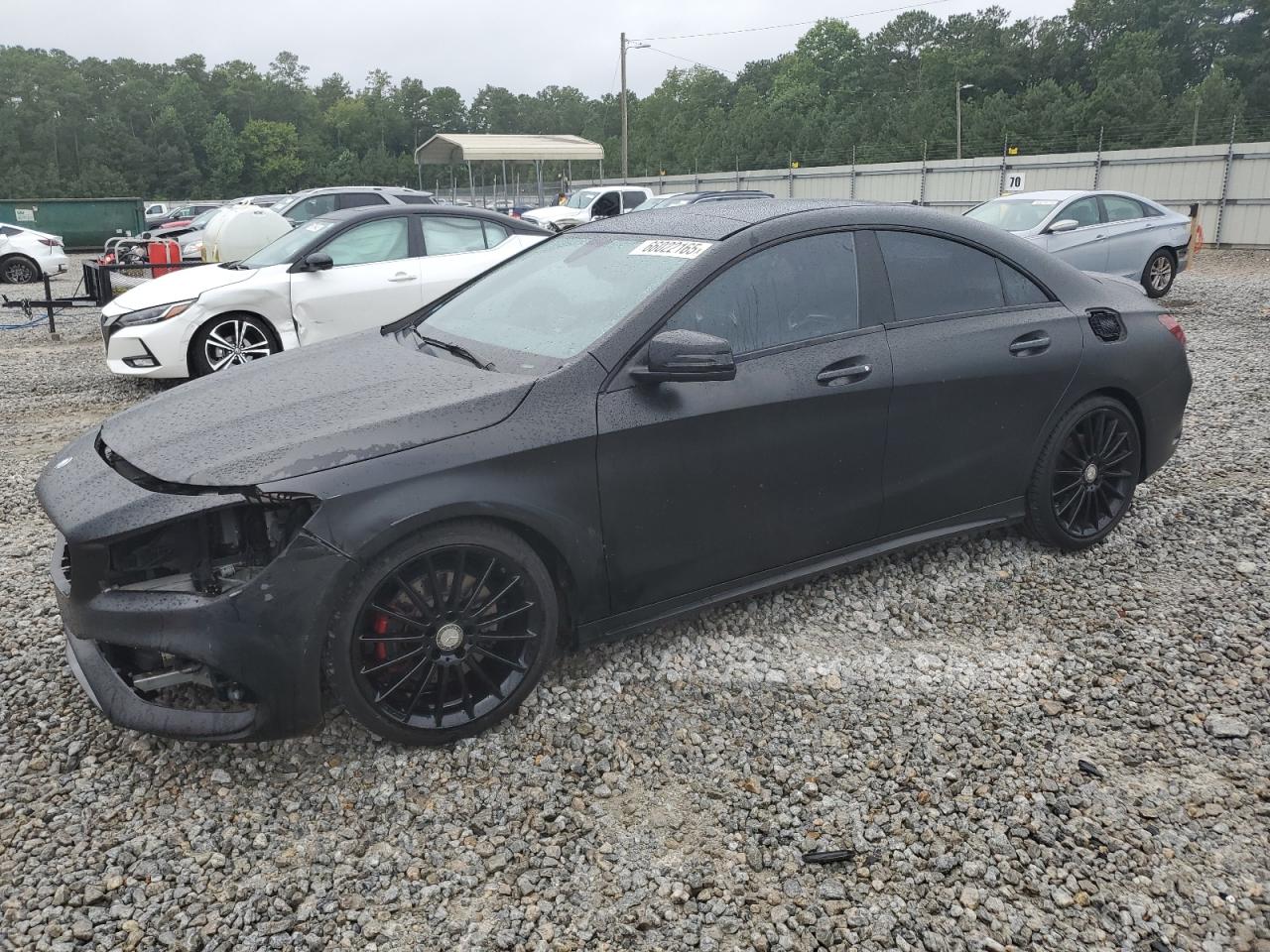 2017 Mercedes-Benz Cla 250 4Matic black null gas WDDSJ4GB9HN445992 photo #1