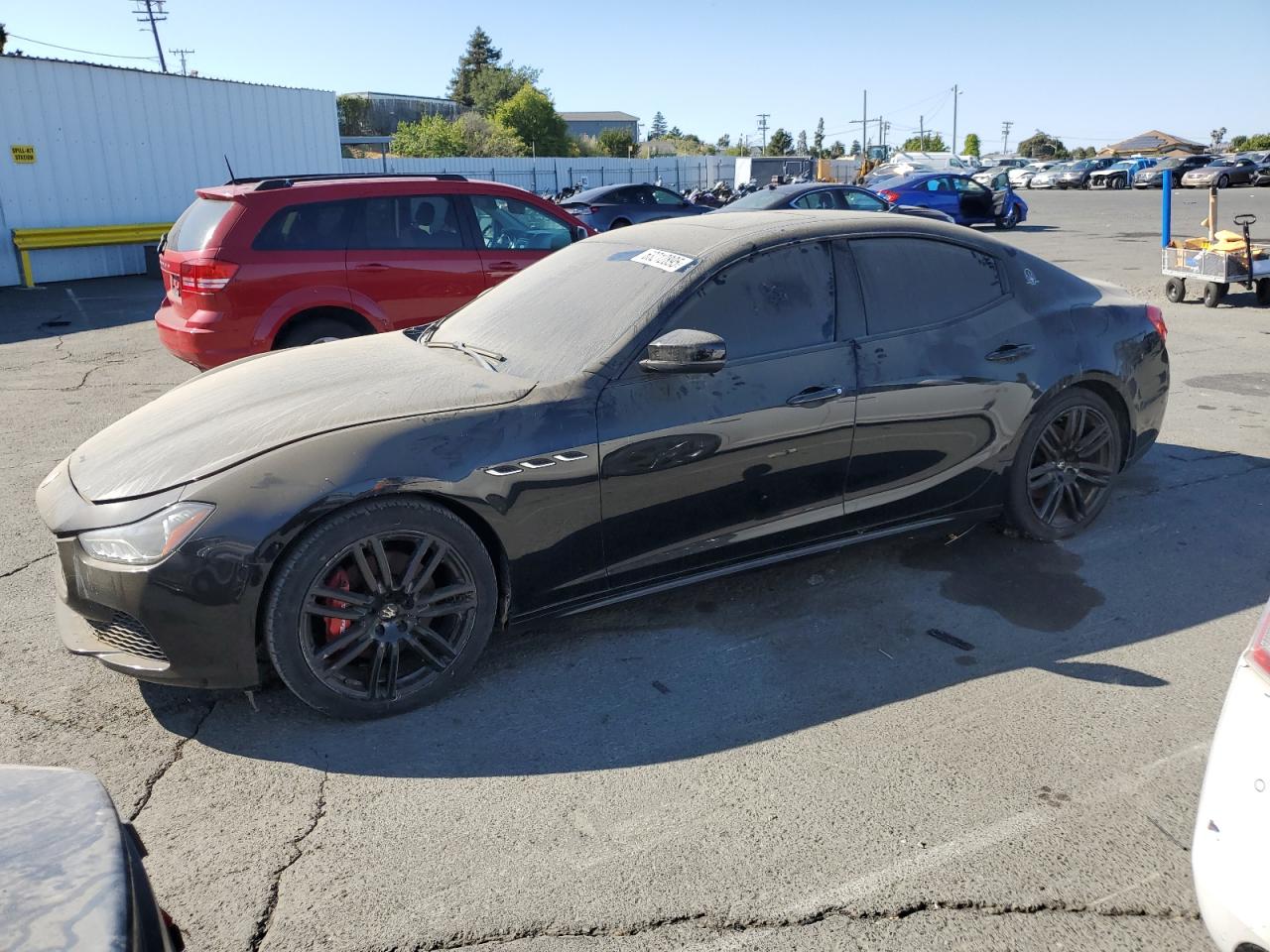 2017 Maserati Ghibli Sport black null gas ZAM57XSS8H1249589 photo #1