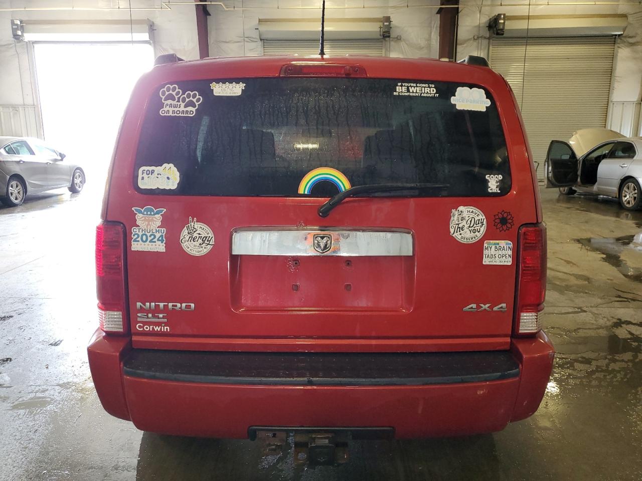 2007 Dodge Nitro Slt VIN: 1D8GU58K47W583543 Lot: 64281385