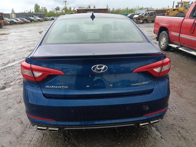 Sedans HYUNDAI SONATA 2017 Blue