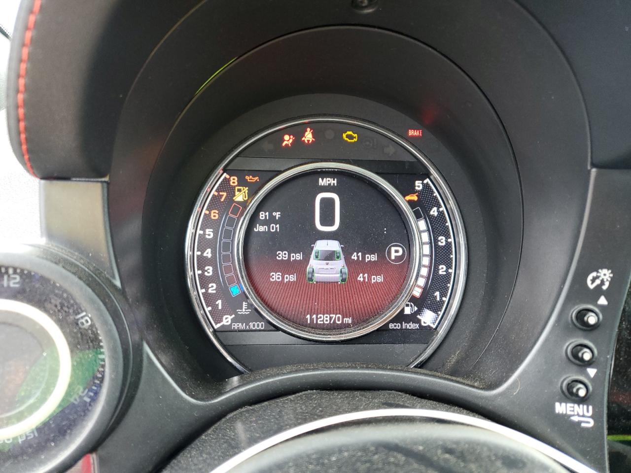 2015 Fiat 500 Abarth VIN: 3C3CFFFH3FT520169 Lot: 64192665